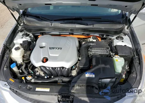 2015 Hyundai Sonata Hybrid z USA, uszkodzony, nr VIN KMHEC4A41FA139817